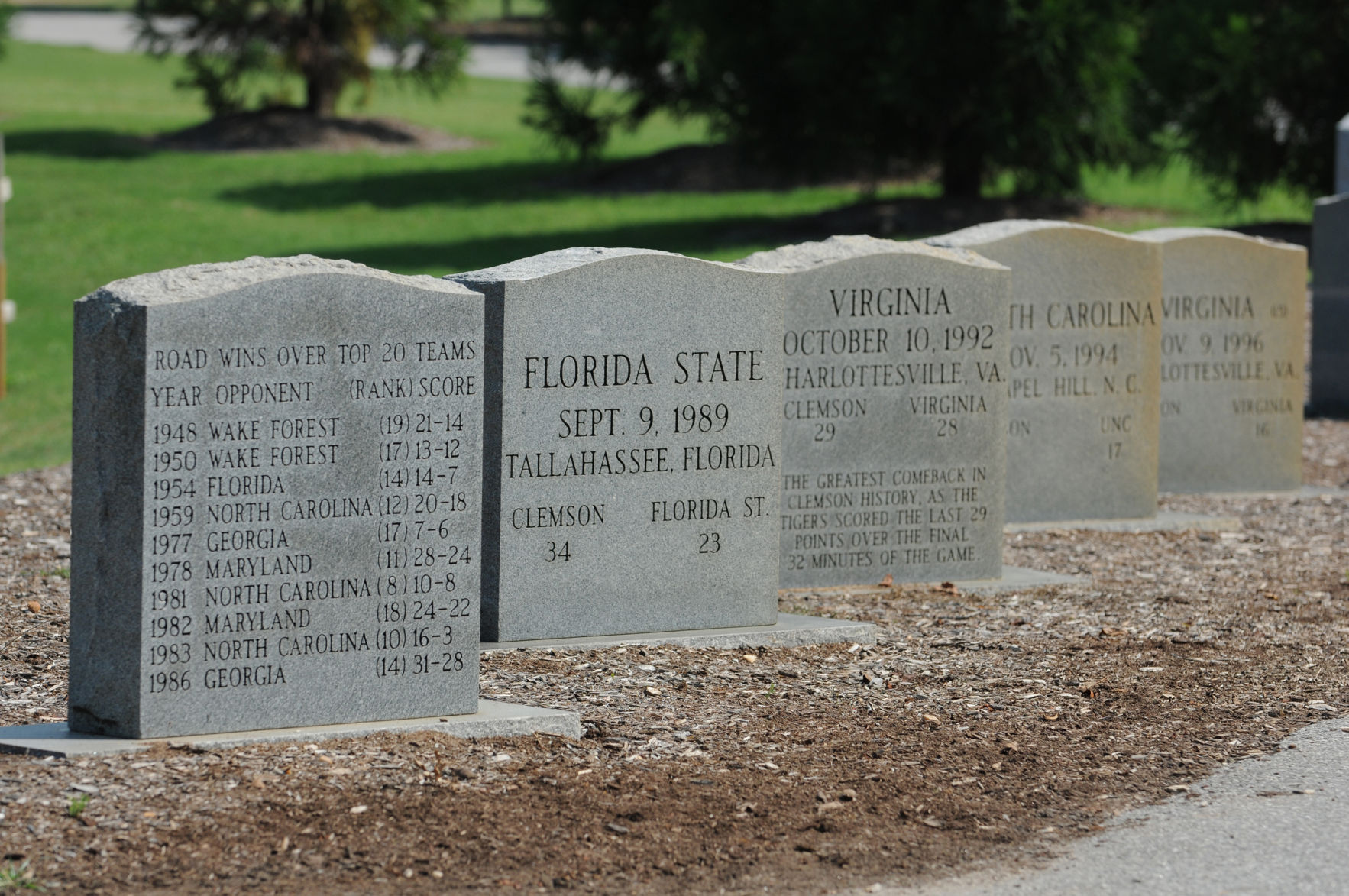 INSIDE Clemson graveyard tombstones